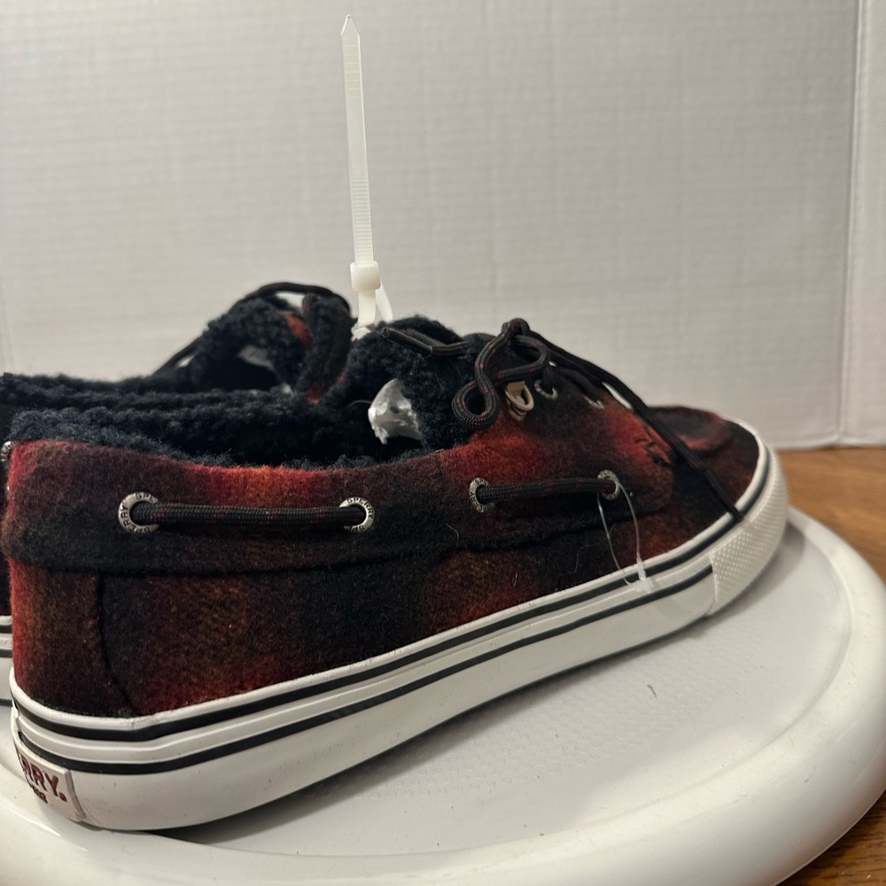 🆕Sperry Men's Buffalo Plaid Wool Sneakers - Picture 9 of 13